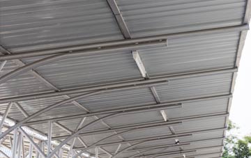 installing Spofforth metal roofing